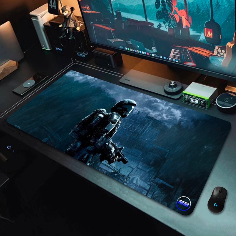 Halo Master Chief Mousepad/desk Mat Etsy