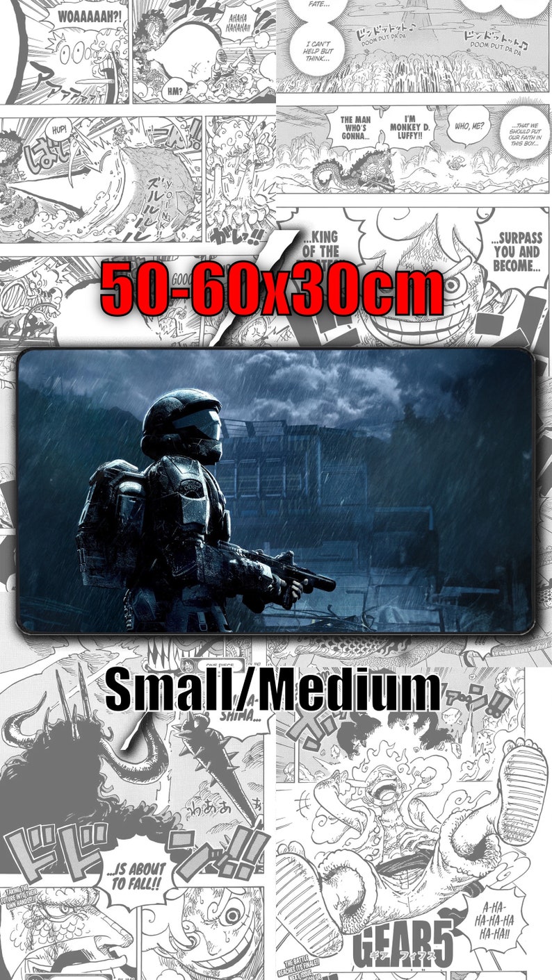 Halo Master Chief Mousepad/desk Mat Etsy