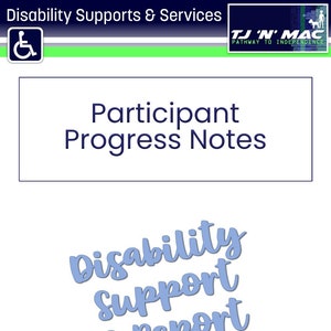 Participant Progress Notes Template