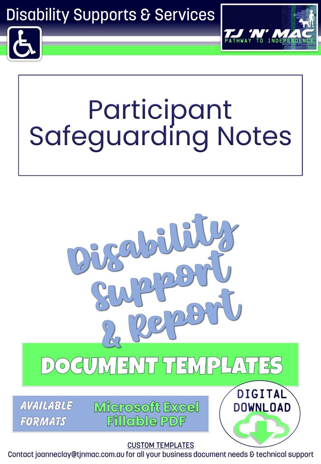 Safeguarding Notes Participant Safeguard Notes Template - Etsy Australia