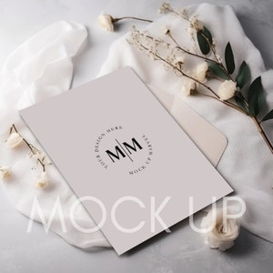 Karte Mockups | 5X7 Mockups | Briefpapier | Boho Hochzeit einladen Mockup | Mockup-Bundle | Briefpapier Mockup | Leinwand Mockups