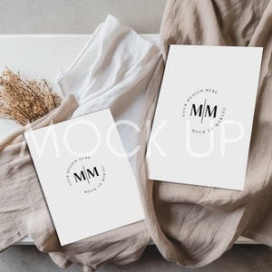 Wedding Invitation Mock Up | Psd Smart Object + Jpg | Invitation Suite Layout | Boho invite Mock Up | 3.5X5 Rsvp | Card Mockup