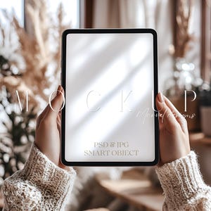 Digital Planner Mockup, iPad Mockup, a5 Planner Mockup, Digital Mockup, Aesthetic iPad Mockup Perfect for Etsy Listings