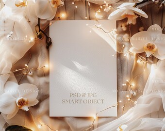Greeting Card Mockup, Wedding Card Mockup, Blank Card Mockup, Stationery Mockups, Birthday Card Mockup, Minimalist Mockup, Wedding Invite