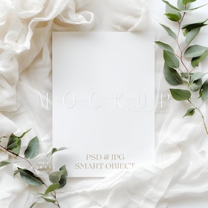 Einladung Mockup | Briefpapier Mockup | Grußkarte Mockup | Grün Mockup | Hochzeits-Mockup | Leere Karte Mockup | Karte MockUp