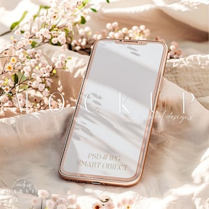Digitales Einladungs Mockup | Briefpapier Mockup | Iphone Foto | Handy Mockup | Telefon MockUp | Handy Mockup | Digitaler Download