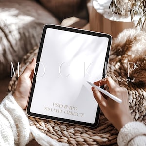 Digital Planner Mockup, White Ipad Mockup, Aesthetic Planner Mockup, Realistic Planner Mockup, A5 Planner Mockup, a5 Journal Mockup