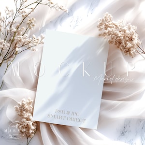 Hochzeitseinladung Mockup, Babypartyeinladung Mockup, Gender Reveal Mockup, 13x18 Karten Mockup, PSD JPG, Grußkarten Mockup, Mockup Psd