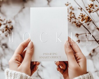 Greeting Card Mockup, Card Mockup, Valentines Day Card Mockup, Card Mockup, Birthday Card Mockup, 5x7 Card Mockup, Invitation Mockup