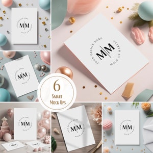 Geburtstagseinladung Mockup | Einladung Mockup | Geburtstags Thema Mockup | Smart Objekt Mockup | Dusche Mockup | Sofortdownload | Psd Mockup