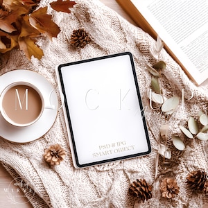 iPad Mockup, Digital Planner Mockup, Aesthetic Tablet Mockup, Website Mockup, Device Mockup for Creators