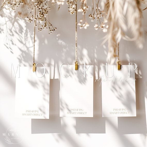 Hanging Seating Chart Mockup Sign Mockup Wedding Welcome Sign Seating Card Mockup Table Card Mockup Wedding Stationery Mockup