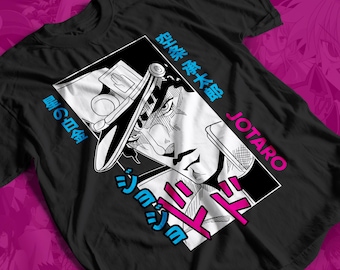Anime-t-shirt unisex, anime-manga-tröja, anime-tröja, animeälskare-tröja, grafisk anime-tröja, manga-tröja, japansk t-shirt