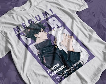 Skugga Anime T-shirt Unisex, Anime Manga T-shirt, Anime T-shirt, Anime Lovers T-shirt, Grafisk Anime T-shirt, Manga T-shirt, Japansk T-shirt