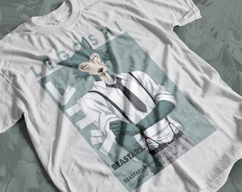 Legoshi Beastars Anime T-shirt Unisex, Anime Manga T-shirt, Anime T-shirt, Anime Lovers T-shirt, Grafisk Anime T-shirt, Manga T-shirt, Japanska T-shirts