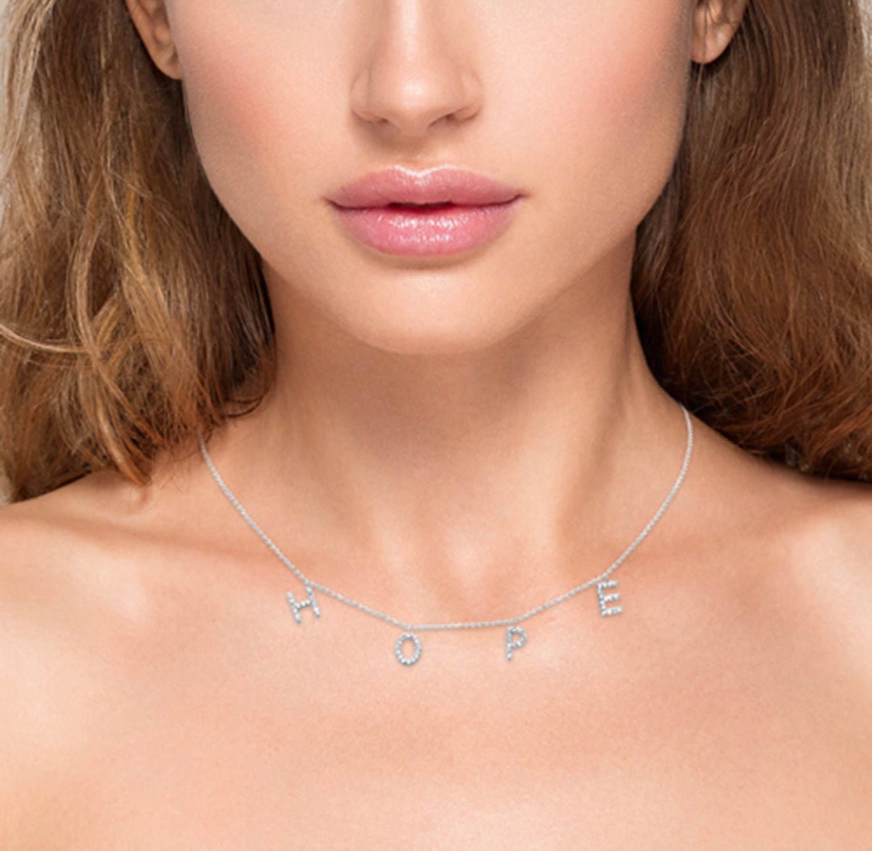 14K Hope Diamond Necklace - Etsy