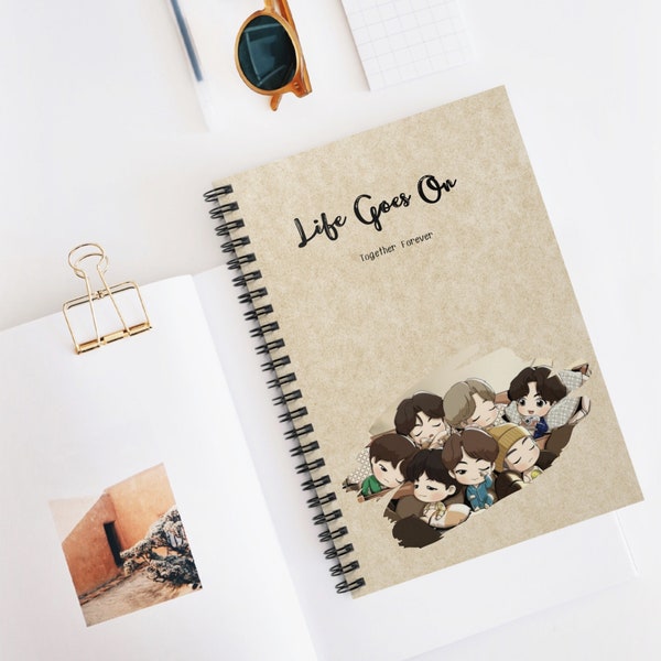 Bts Notebook, Bts Journal, Bts Merch, Army Merch, Kpop Merch, Army Gift, Bangtan Boys, Bts Stationery, Bts sketches, Bts Drawing