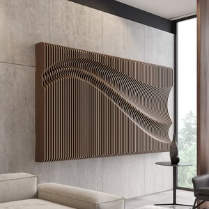 Parametric Wall Art A-1 / CNC files for cutting / Wooden Large Wall Decor