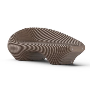 Parametric Sofa A-1 / Wooden Seat / CNC files for cutting zdjęcie 8