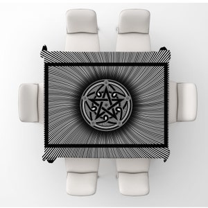 Pentagram Decorative Table Cloth