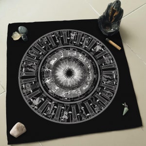 Greek Mythology Zodiac Decorative Altar Cloth