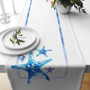 Marine Themed Decorative Table Runner