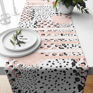Geometric Decorative Table Runner