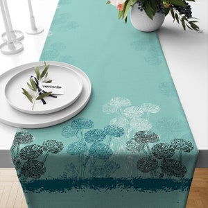 Spring Flowers Decorative Table Runner
