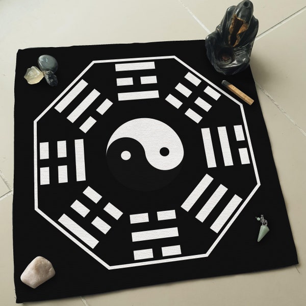 I Ching Trigrams, Taoism Decorative Altar Cloth