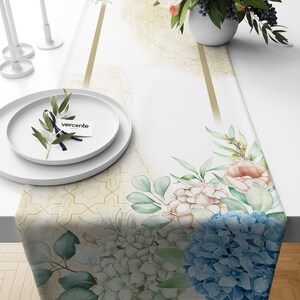 Spring Flowers Decorative Table Runner