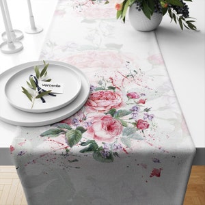 Spring Flowers Decorative Table Runner