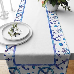 Marine Themed Decorative Table Runner