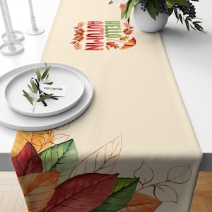 Autumn, Fall Themed Decorative Table Runner