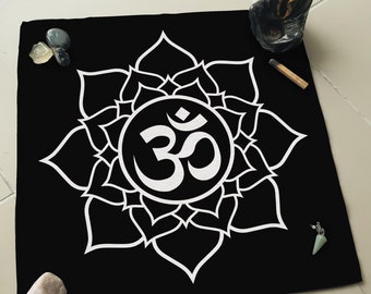 Om Decorative Altar Cloth