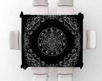 Witchcraft Shield Decorative Table Cloth