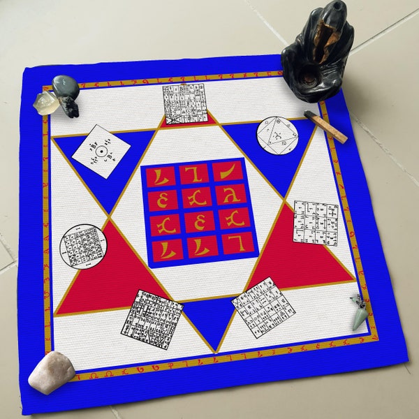 Enochian Decorative Altar Cloth