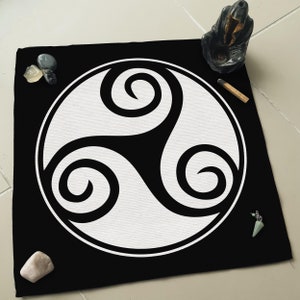 Triskelion Decorative Altar Cloth
