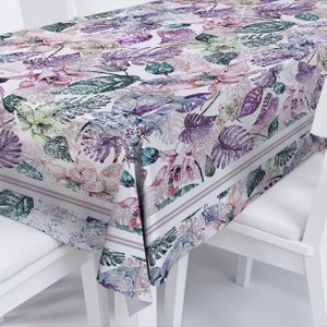 Tropical Themed Table Cloth