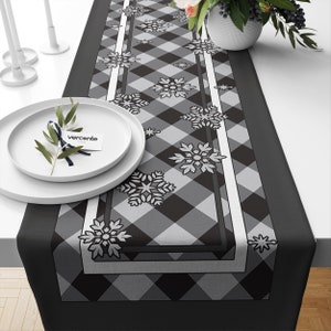 Winter, Christmas Themed Decorative Table Runner