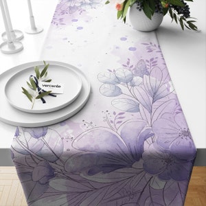 Spring Flowers Decorative Table Runner