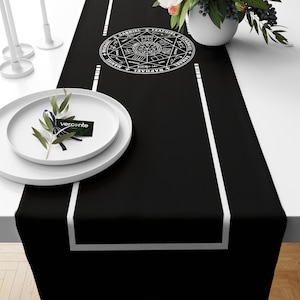 Archangel Sigils Decorative Table Runner