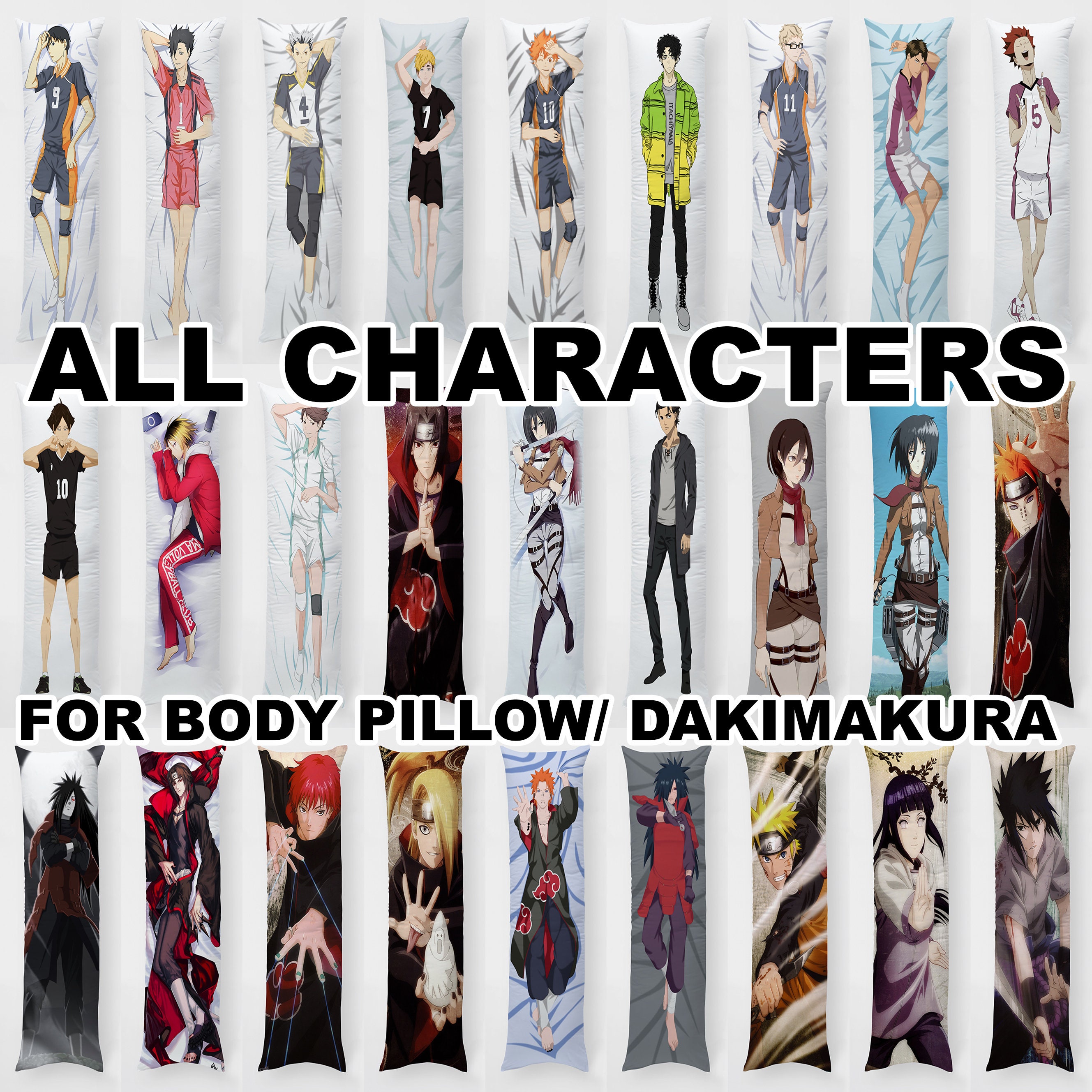 The Big 3 Anime Hype: One Piece, Naruto, and Bleach - Anime Dakimakura  Pillow Shop