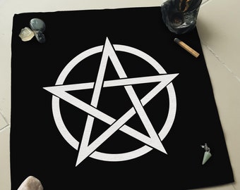 Pentagram Decorative Altar Cloth
