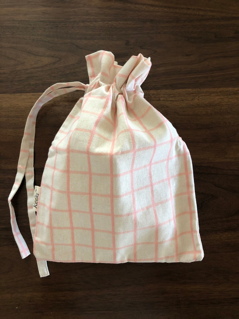 Beeswax lined Linen Keeki Bags image 5