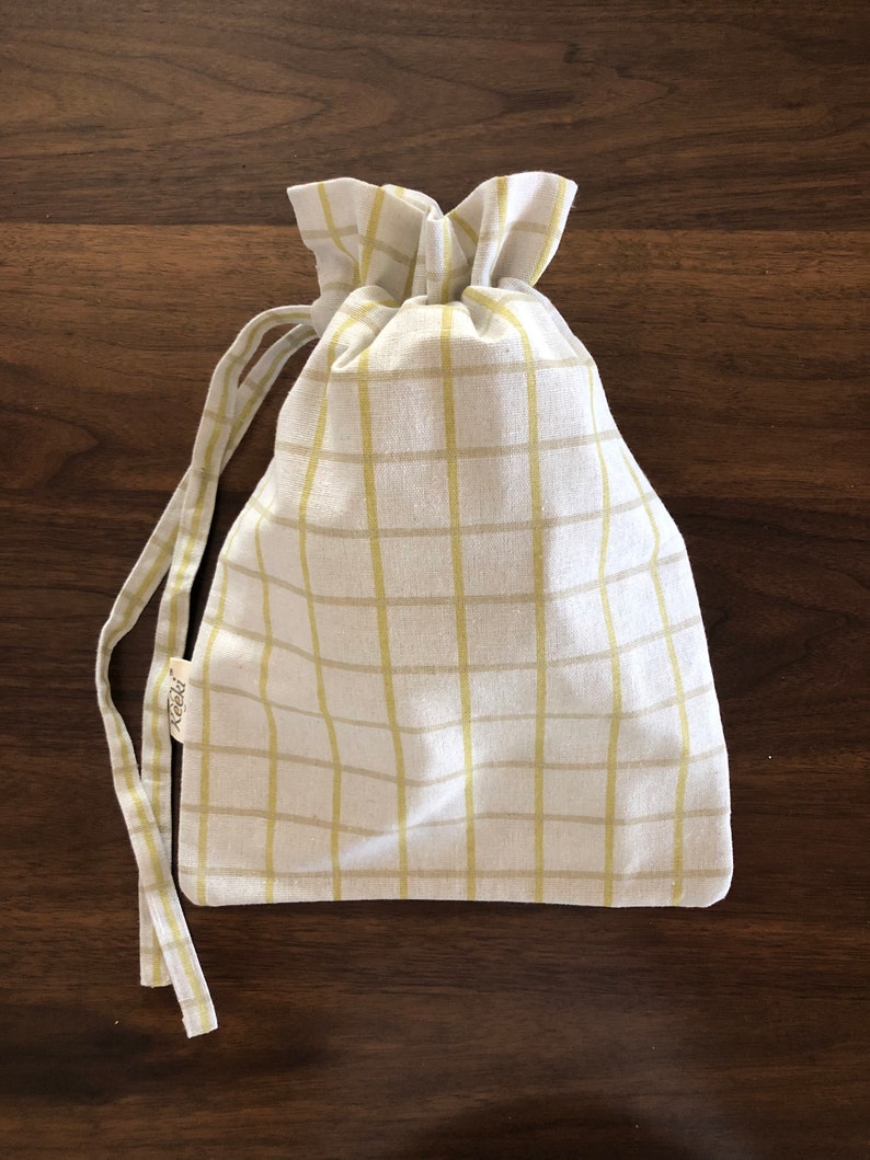 Beeswax lined Linen Keeki Bags image 4