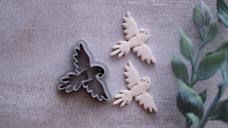Tropical Bird Clay Cutter: 3D Printed Jewelry Tool - Etsy