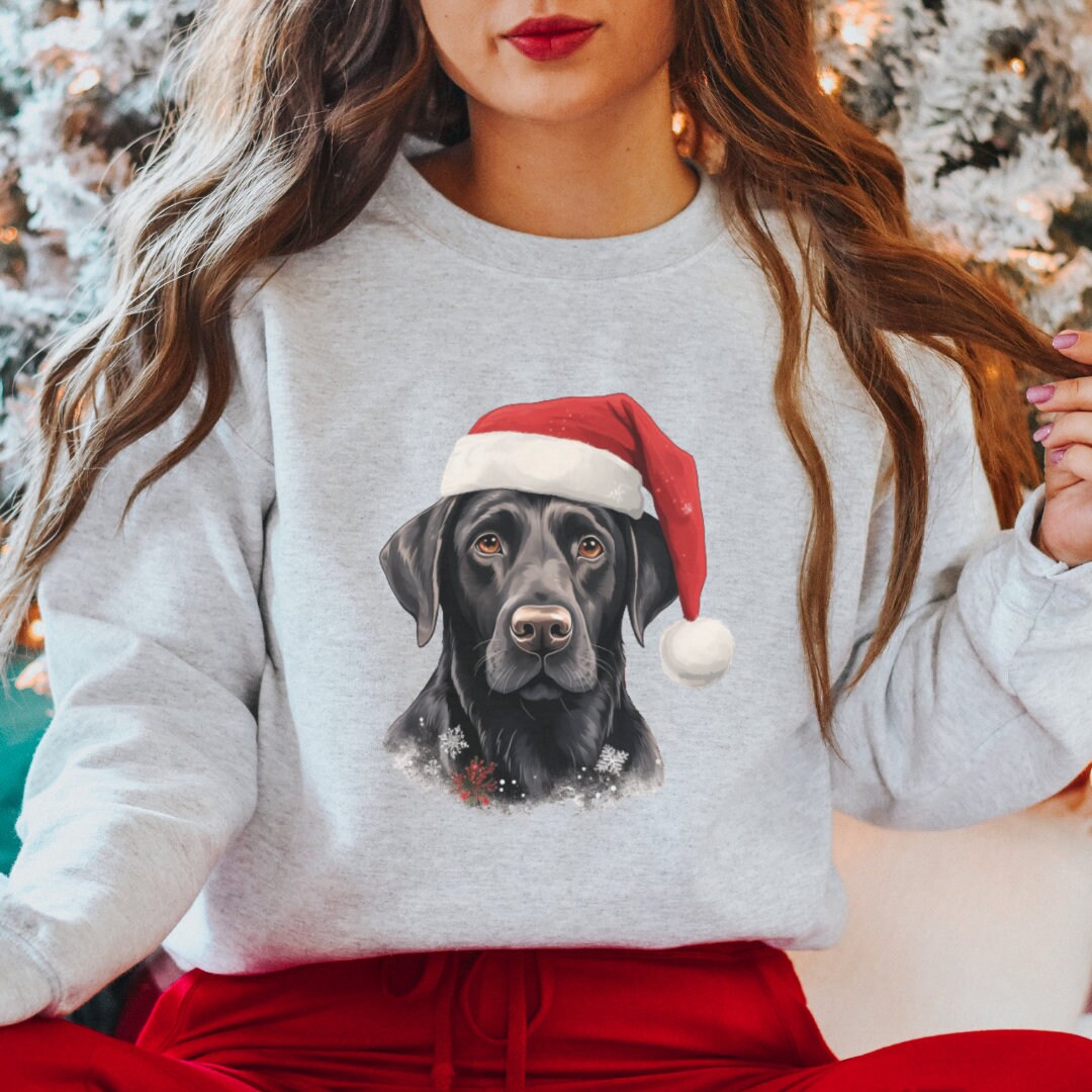 Black Lab Sweatshirt Black Lab Labrador Retriever Gifts - Etsy