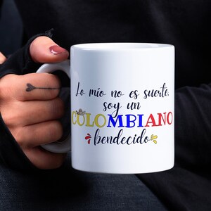 Colombian Coffee Mug / Colombia Gifts / Colombia Coffee Mug / Colombian Present / Colombia Coffee Cup / Cute Colombia Souvenir