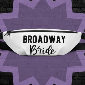 Marsupio sposa Broadway, bomboniera, Lower Broadway Nashville, borsa da cintura, borsa a tracolla, regalo per addio al nubilato, set coordinati