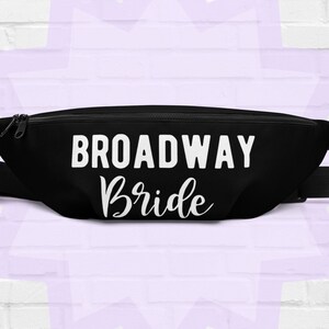 Marsupio sposa Broadway, bomboniera, Lower Broadway Nashville, borsa da cintura, borsa a tracolla, regalo per addio al nubilato, set coordinati